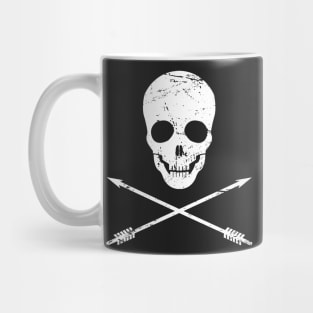 Skull and Arrows Archery Mug